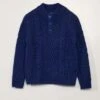 Pullover In Maglia Con Trecce