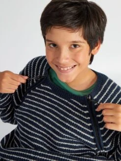 Pullover In Maglia Grossa - Facile Da Infilare -Kiabi pullover in maglia grossa facile da infilare blu ajl52 1 frb4