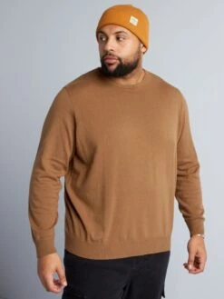 Pullover In Maglia Jersey Leggera -