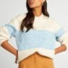 Pullover In Maglia Righe
