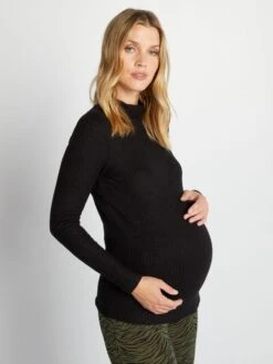 Pullover Premaman A Collo Alto