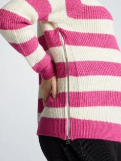 Pullover Premaman In Maglia A Righe -Kiabi pullover premaman in maglia a righe rosa azg68 6 frb5