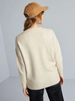 Pullover Premaman In Maglia Tricot E Perle -Kiabi pullover premaman in maglia tricot e perle beige baj82 1 frb4