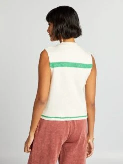 Pullover Senza Maniche -Kiabi pullover senza maniche bianco bnv06 1 frb5