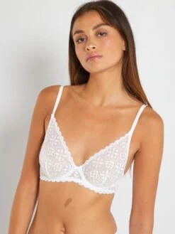 Reggiseno A Balconcino In Pizzo