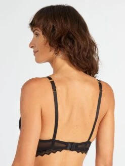 Reggiseno A Balconcino In Pizzo 'Envie De Lingerie' -Kiabi reggiseno a balconcino in pizzo envie de lingerie nero ato99 1 frb3