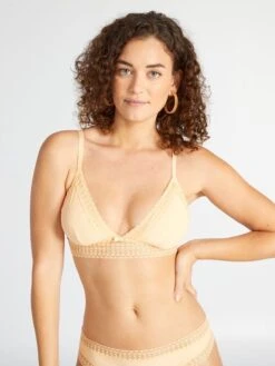 Reggiseno A Triangolo Con Passamaneria In Pizzo -Kiabi reggiseno a triangolo con passamaneria in pizzo arancione aeq64 1 frb5