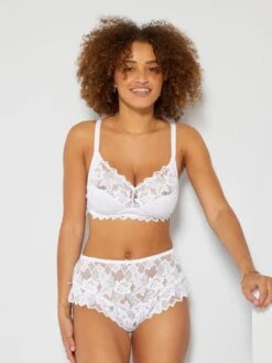 Reggiseno Arum In Cotone 'Sans Complexe' -Kiabi reggiseno arum in cotone sans complexe bianco xu525 3 frb3