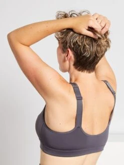 Reggiseno Brassière Postoperatorio -Kiabi reggiseno brassiere postoperatorio grigio antracite xq122 1 frb2