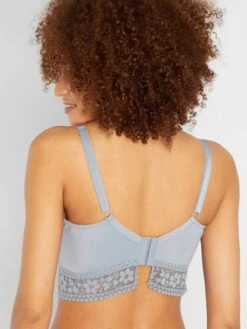 Reggiseno Brassière Premaman Soft Touch -Kiabi reggiseno brassiere premaman soft touch blu yi643 4 frb3