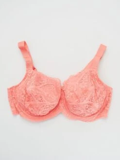 Reggiseno In Pizzo -Kiabi reggiseno in pizzo rosa aai02 2 frb3