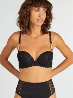 Reggiseno Push-up Dettagli Gioielli -Kiabi reggiseno push up dettagli gioielli nero atf09 1 frb3
