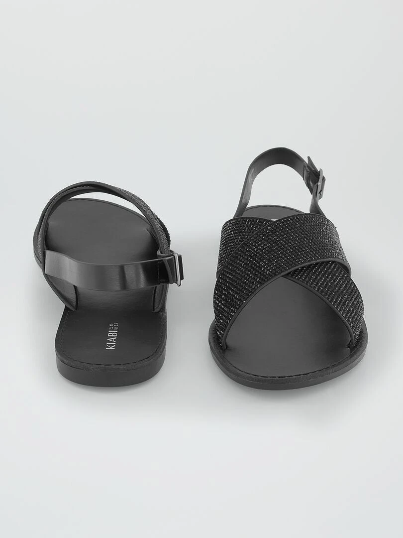 Sandali Con Cinturini E Strass 3 Sandali Con Cinturini E Strass - immagine 3