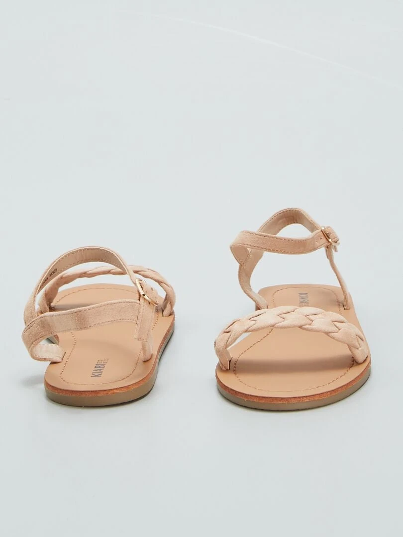 Sandali Con Cinturini Intrecciati 3 Sandali Con Cinturini Intrecciati - immagine 3