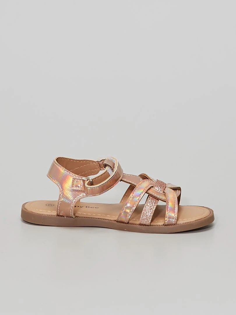 Sandali In Similpelle Vernice 5 Sandali In Similpelle Vernice - immagine 5