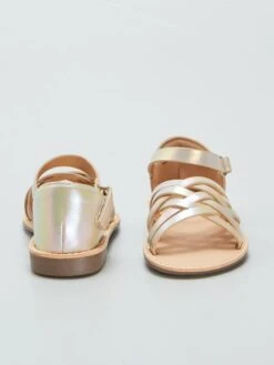 Sandali Iridescenti -Kiabi sandali iridescenti giallo bav30 2 frb3