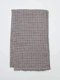 Sciarpa A Quadri Trama E Ordito