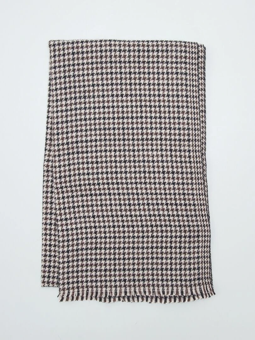 Sciarpa A Quadri Trama E Ordito 1 Sciarpa A Quadri Trama E Ordito