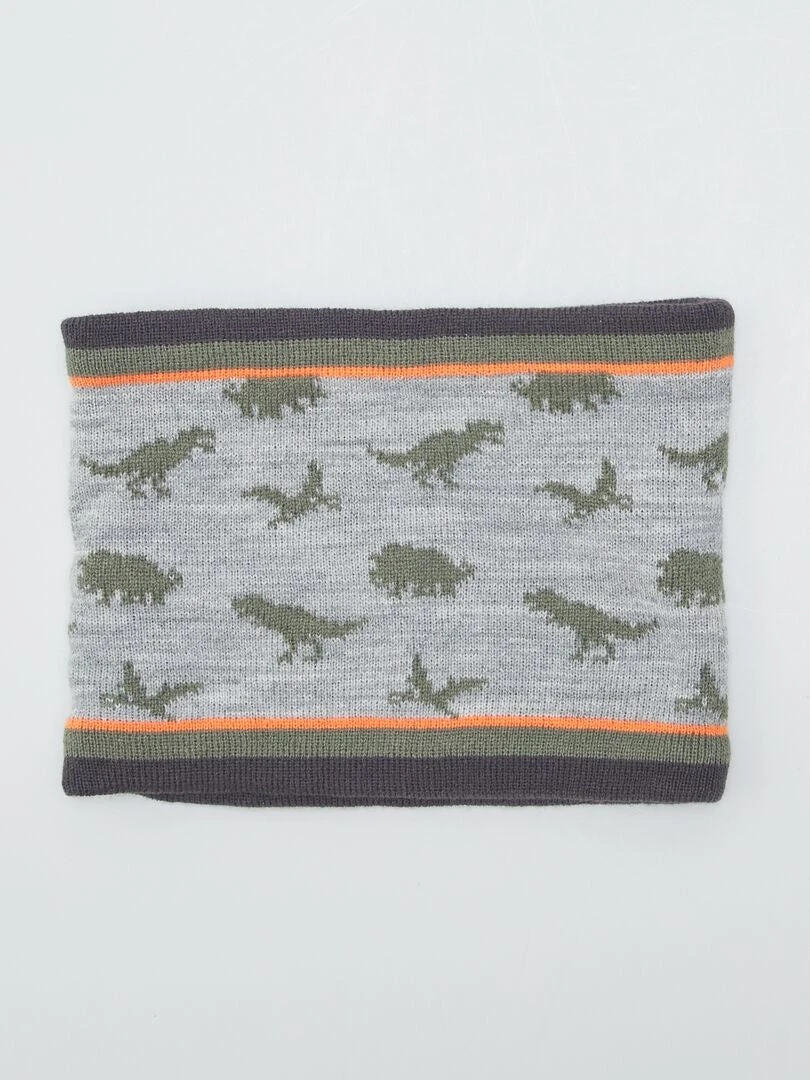 Sciarpa Ad Anello Con Stampa 'dinosauro' 1 Sciarpa Ad Anello Con Stampa 'dinosauro'