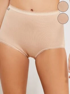 Set 2 Mutandine Maxi Cotone Stretch 'Playtex'