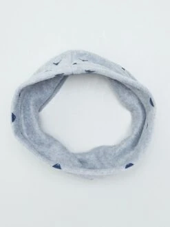 Set Da Sci Berretto + Sciarpa Ad Anello Stampata -Kiabi set da sci berretto sciarpa ad anello stampata grigio azj18 1 frb3