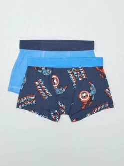 Set Di 2 Boxer 'Capitan America'