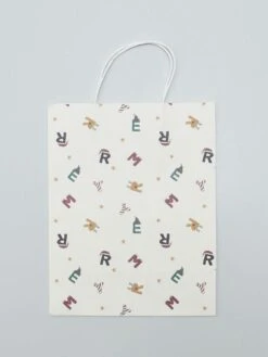 Set Di 2 Buste Regalo Di Natale! -Kiabi set di 2 buste regalo di natale blu avh36 1 frb5