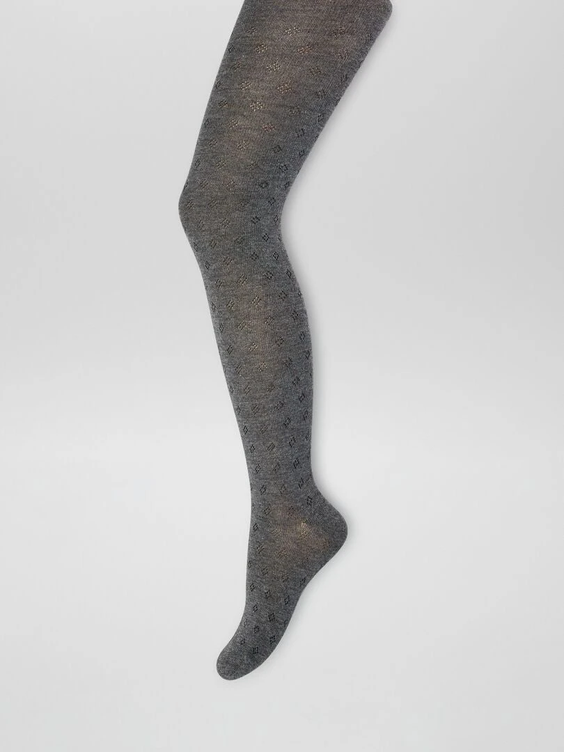 Set Di 2 Collant In Maglia Pointelle 3 Set Di 2 Collant In Maglia Pointelle - immagine 3