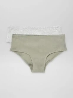 Set Di 2 Culotte In Maglia