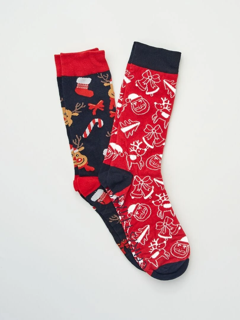 Set Di 2 Paia Di Calzini Con Stampa 1 Set Di 2 Paia Di Calzini Con Stampa