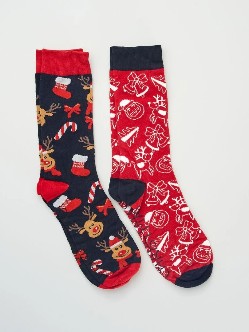 Set Di 2 Paia Di Calzini Con Stampa 2 Set Di 2 Paia Di Calzini Con Stampa - immagine 2