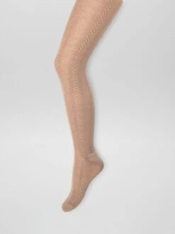 Set Di 2 Paia Di Collant In Maglia Fantasia -Kiabi set di 2 paia di collant in maglia fantasia rosa amj79 2 frb3