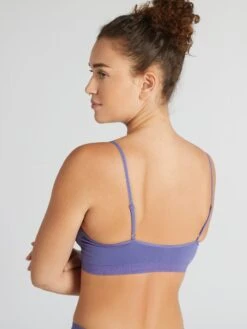 Set Di 2 Reggiseni Sportivi 'Billet Doux' -Kiabi set di 2 reggiseni sportivi billet doux viola atv90 1 frb3