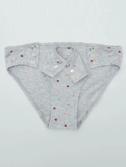 Set Di 2 Slip - Facile Da Infilare 8 Set Di 2 Slip - Facile Da Infilare -Kiabi set di 2 slip facile da infilare grigio atc43 1 frb4