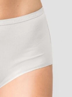 Set Di 2 Slip Maxi Cotton 'Playtex' -Kiabi set di 2 slip maxi cotton playtex bianco yp691 1 frb3