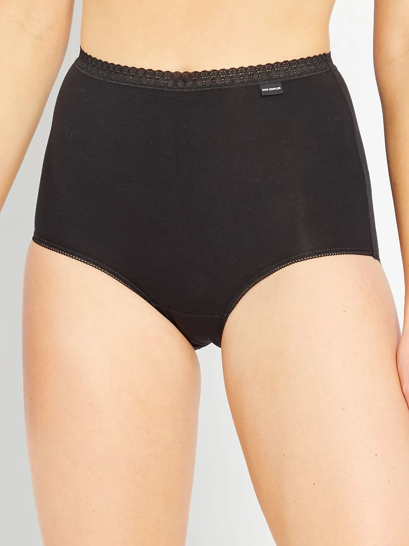 Set Di 2 Slip Maxi 'Sans Complexe' 1 Set Di 2 Slip Maxi 'Sans Complexe'