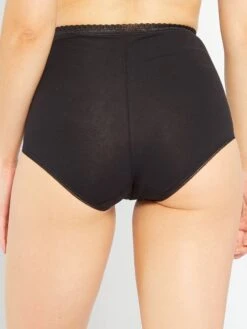 Set Di 2 Slip Maxi 'Sans Complexe' 6 Set Di 2 Slip Maxi 'Sans Complexe' -Kiabi set di 2 slip maxi sans complexe nero yn919 2 frb3