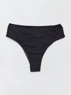 Set Di 2 Tanga In Jersey E Pizzo -Kiabi set di 2 tanga in jersey e pizzo grigio zb920 2 frb6