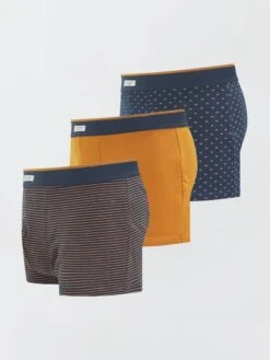 Set Di 3 Boxer In Cotone -Kiabi set di 3 boxer in cotone blu xx918 6 frb5