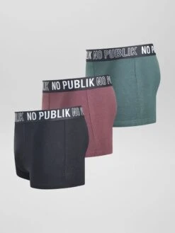 Set Di 3 Boxer 'No Publik' -Kiabi set di 3 boxer no publik nero axj42 1 frb5
