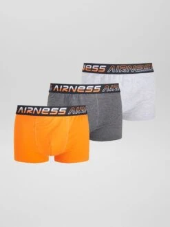 Set Di 3 Boxer Tinta Unita 'Airness'