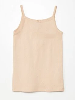 Set Di 3 Canotte In Maglia Pointelle -Kiabi set di 3 canotte in maglia pointelle beige acq28 2 frb3