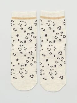 Set Di 3 Paia Di Calzini 'leopardo' 6 Set Di 3 Paia Di Calzini 'leopardo' -Kiabi set di 3 paia di calzini leopardo marrone anm73 1 frb3