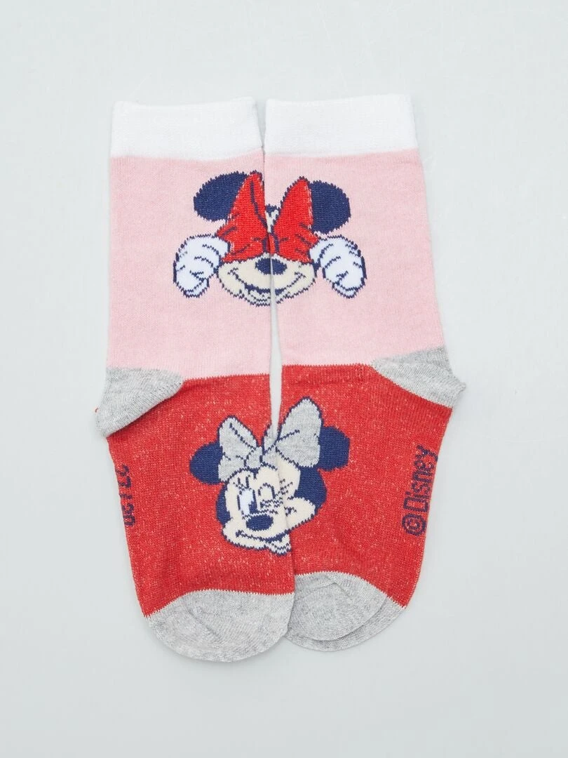Set Di 3 Paia Di Calzini 'Minnie' 'Disney' 3 Set Di 3 Paia Di Calzini 'Minnie' 'Disney' - immagine 3