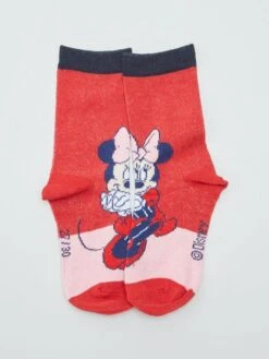 Set Di 3 Paia Di Calzini 'Minnie' 'Disney' 7 Set Di 3 Paia Di Calzini 'Minnie' 'Disney' -Kiabi set di 3 paia di calzini minnie disney rosso bmu34 2 frb4