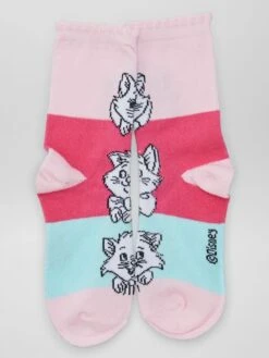 Set Di 3 Paia Di Calzini 'Minou' 'Gli Aristogatti' 'Disney' -Kiabi set di 3 paia di calzini minou gli aristogatti disney rosa bmu21 1 frb4