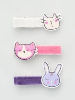 Set Di 3 Pinze Per Capelli