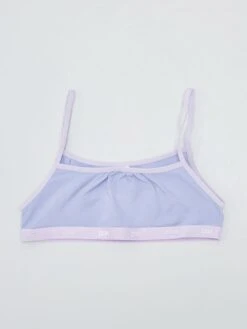 Set Di 3 Reggiseni Sportivi 'DIM' -Kiabi set di 3 reggiseni sportivi dim viola azh56 1 frb3