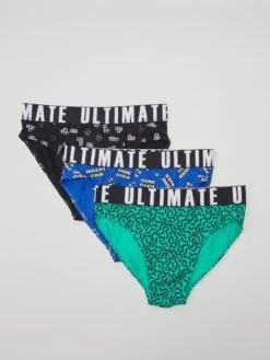 Set Di 3 Slip Con Stampa