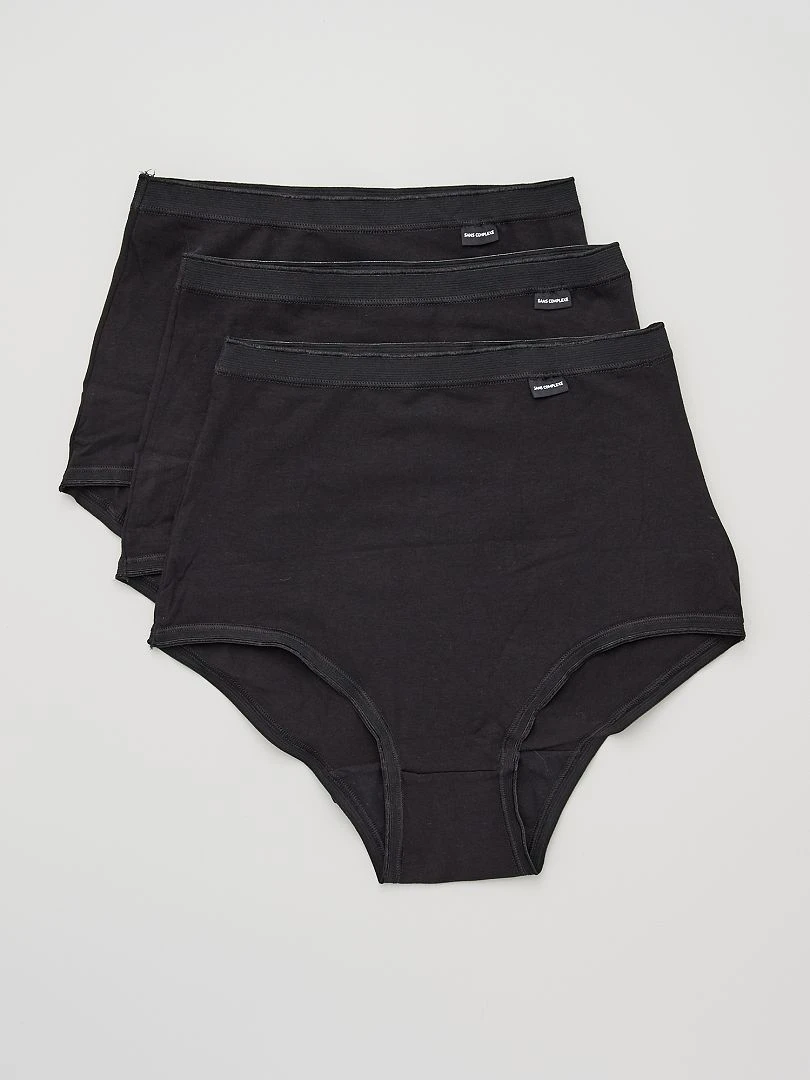 Set Di 3 Slip Maxi 'Sans Complexe' 2 Set Di 3 Slip Maxi 'Sans Complexe' - immagine 2